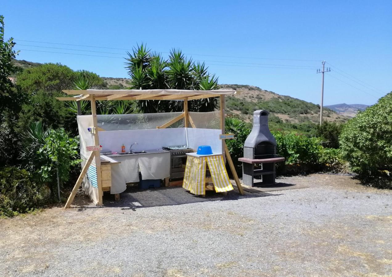B&B Glamping Semaforo Capo Sperone SantʼAntìoco Exteriör bild